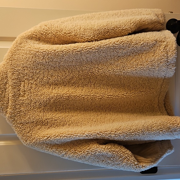 Blank NYC| Wide Wale Corduroy & Sherpa "Double Glazed" Coat| Sz L| Teddy, Cozy - Picture 8 of 11